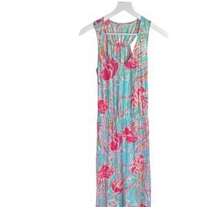 Lilly Pulitzer Sleeveless Mills Maxi Jellies Be Jammin Dress W1317 Sz XS